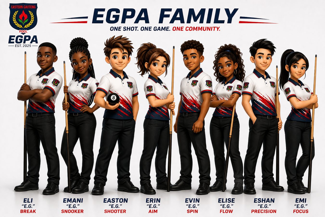 EGPA Family mascots